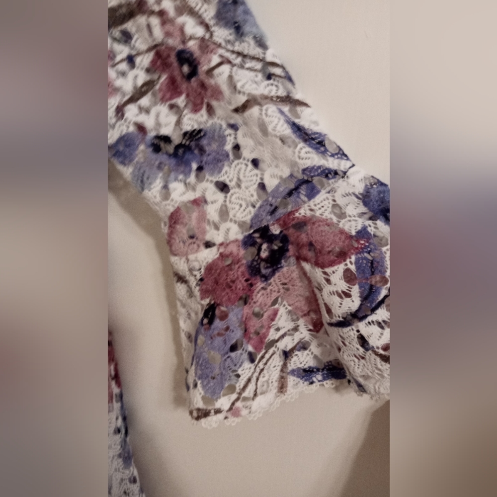 Lacy Floral Dress by Rabbit Rabbit Rabbit. - Picture 2 of 4